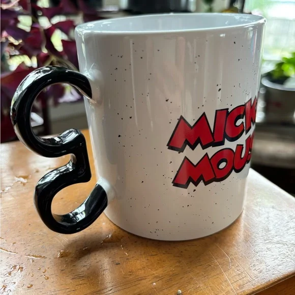 Disney Mickey Mouse White and Black Ceramic Mug - Picture 3 of 7